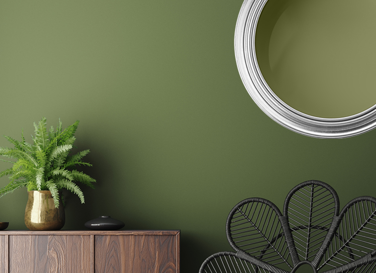 Sprouting inspired neutral coloured room