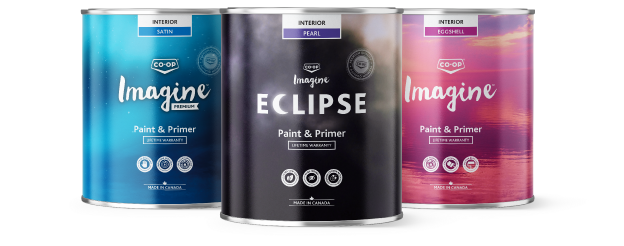 Imagine Paint Cans